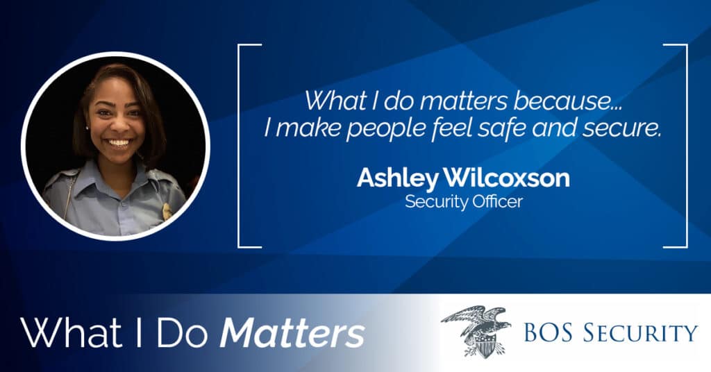 What I Do Matters: Ashley Wilcoxson