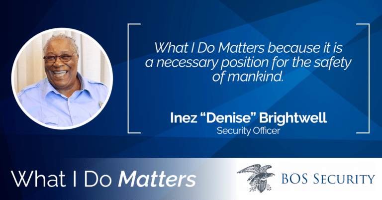 What I Do Matters: Denise Brightwell