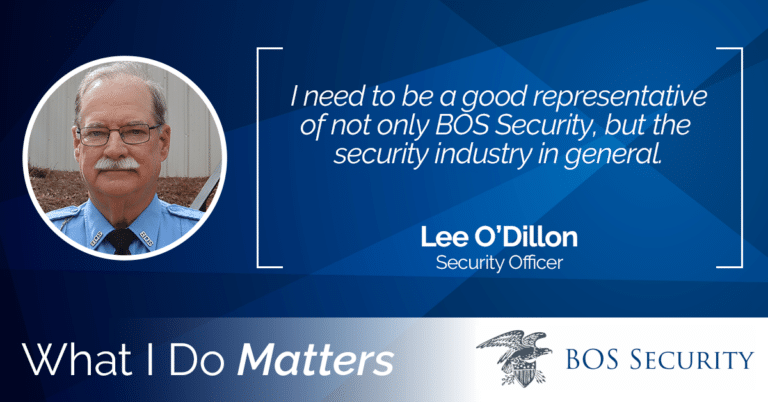 What I Do Matters: Lee O’Dillon