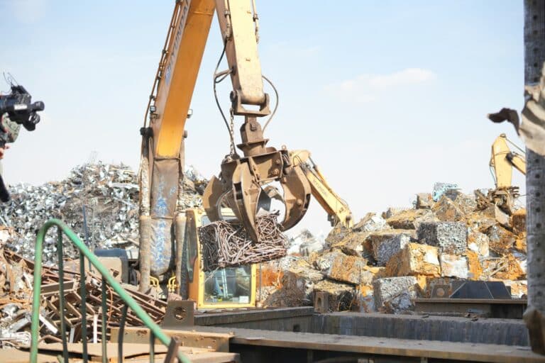 recycling scrap yard