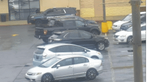 The police leave the location with the suspect detained in their vehicle. The police leave the location with the suspect detained in their vehicle.