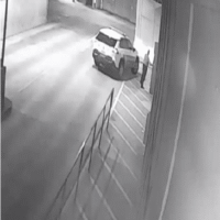 A BOS Security Supervisor arrives and opens the door to the room, asking the man to leave if he cannot provide proof of residence.
